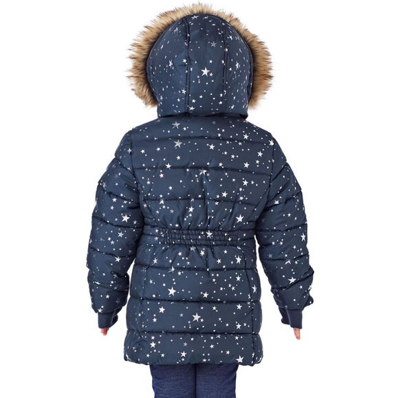 Girls' Puffer Jacket - Picture 2 of 5